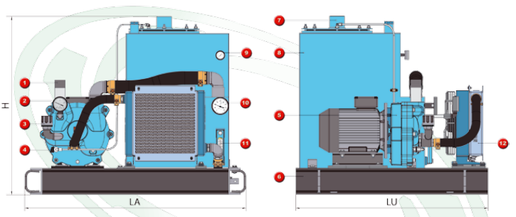 OILPACK - Construction characteristics