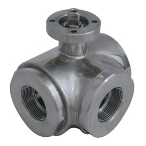 Valvole per uso alimentare a 3 vie 303